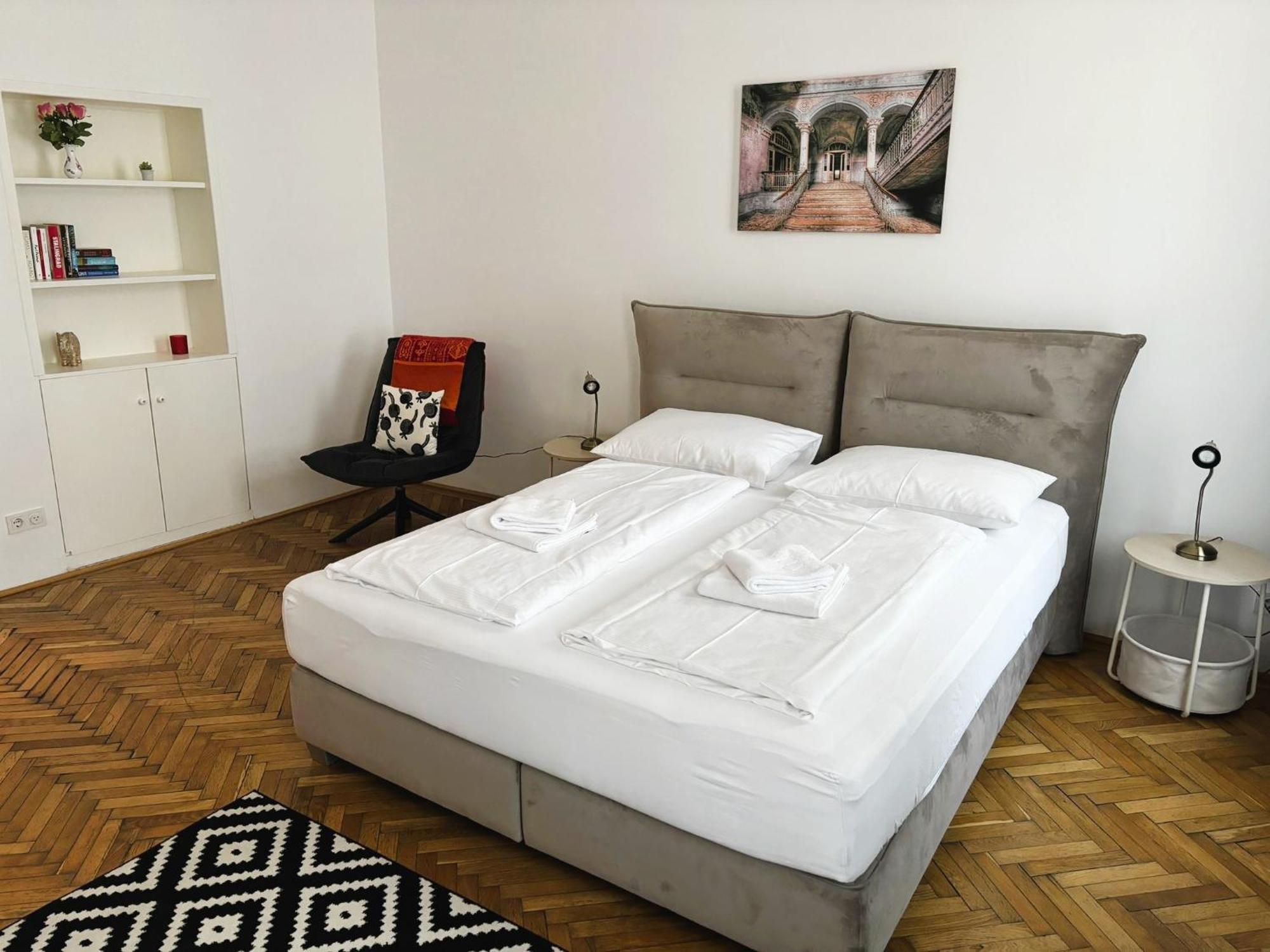 Casa Nostra - Schoene 3-Zimmerwohnung Am Augarten Vienna Luaran gambar